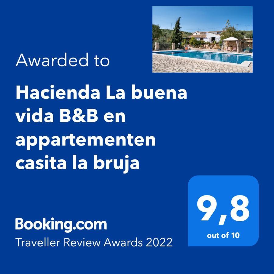 Hacienda La Buena Vida B&B En Appartementen Casita La Bruja Algarinejo Esterno foto